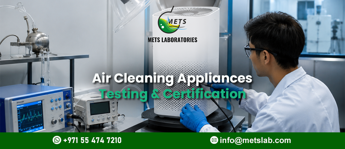 Air Cleaning Appliances Testing
