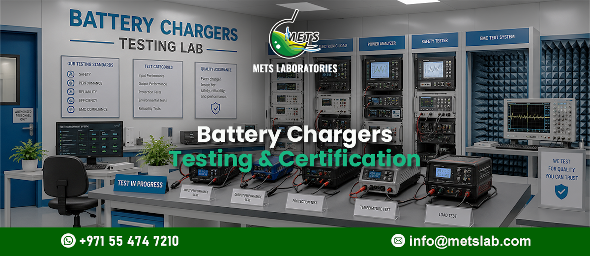 Battery Chargers Testing