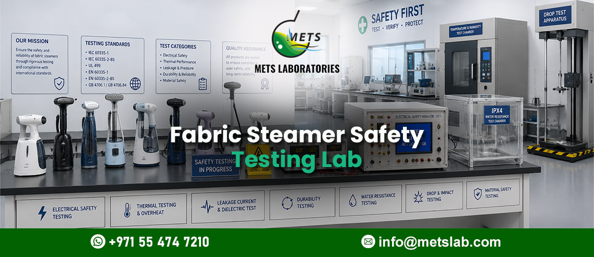 Fabric Steamer Safety Testing